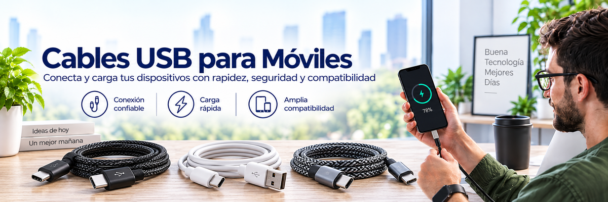 Cables USB Para Móviles