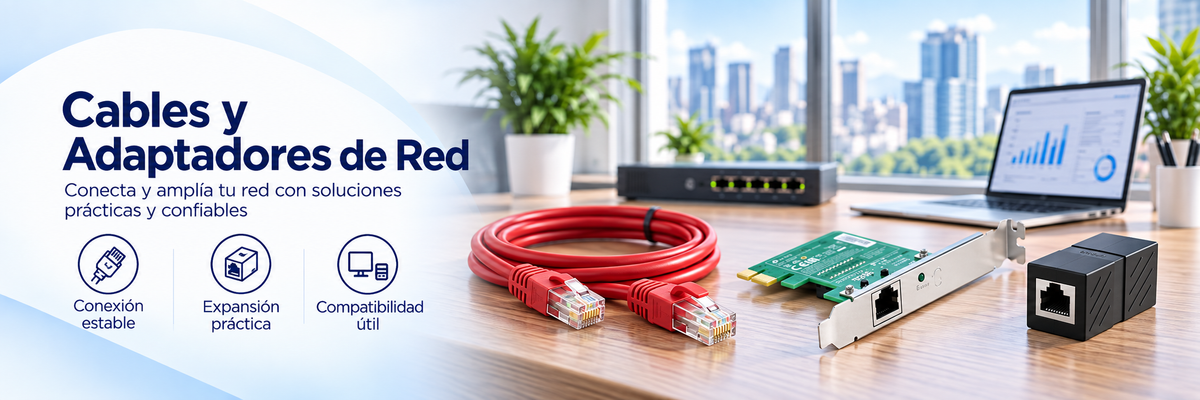 Cables y Adaptadores de Red