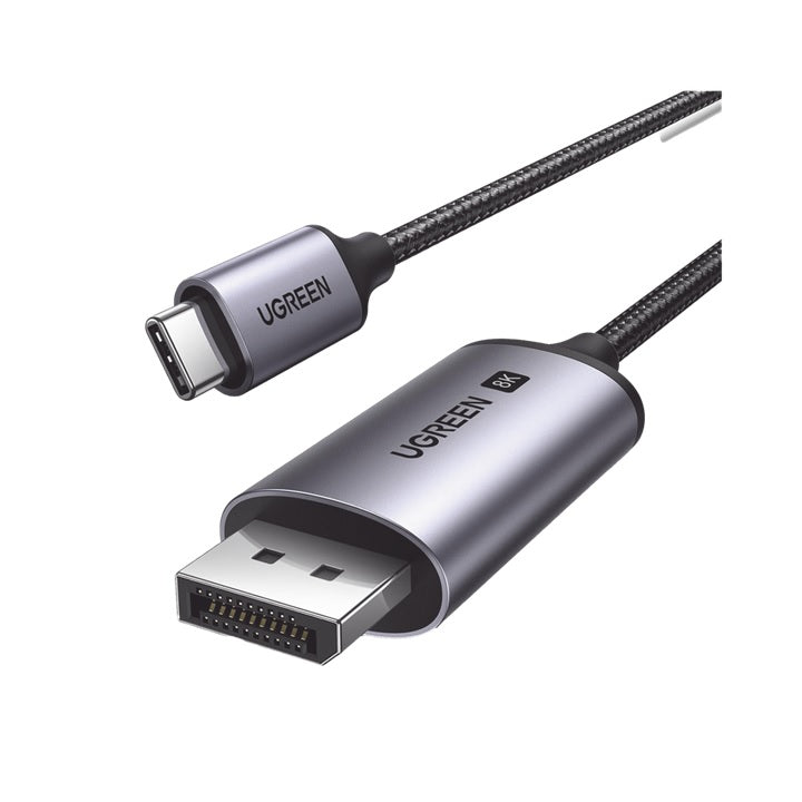 Cable USB-C a DP 1.4 | 3 metros | Compatible con Thunderbolt 3 & 4 | 8K