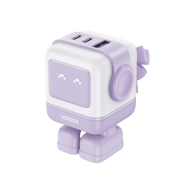 Cargador RobotGaN de 65W Serie Nexode | 3 Puertos de Carga Rápida
