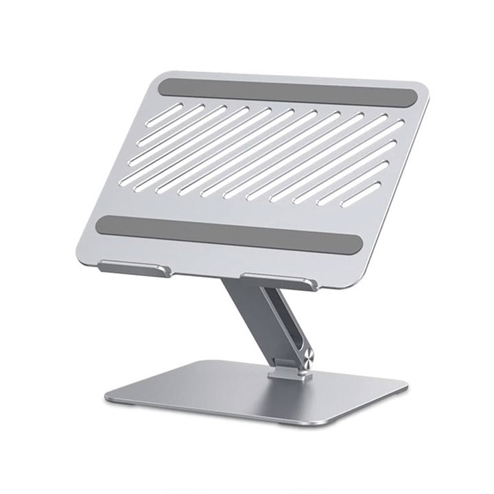 Soporte de Aluminio para Laptop | Ajustable 180° | Soporta Laptops de 10 a 17.3''