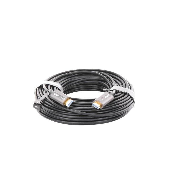 Cable HDMI de 30 Metros por Fibra Óptica 4K@60Hz | Fibra de 4 núcleos + Cobre estañado de 7 núcleos