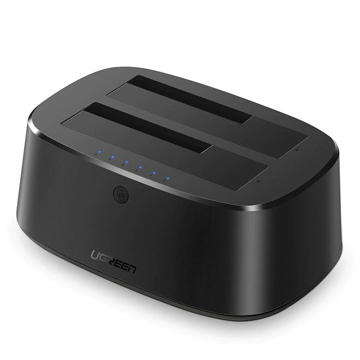 Base USB 3.0 para Disco Duro de Doble Bahía | Soporta Discos SATA de 2.5' & 3.5´