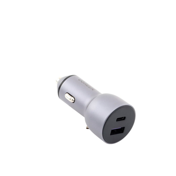 Cargador de Auto 42.5W | Puerto USB-A y USB-C | Carga Rápida