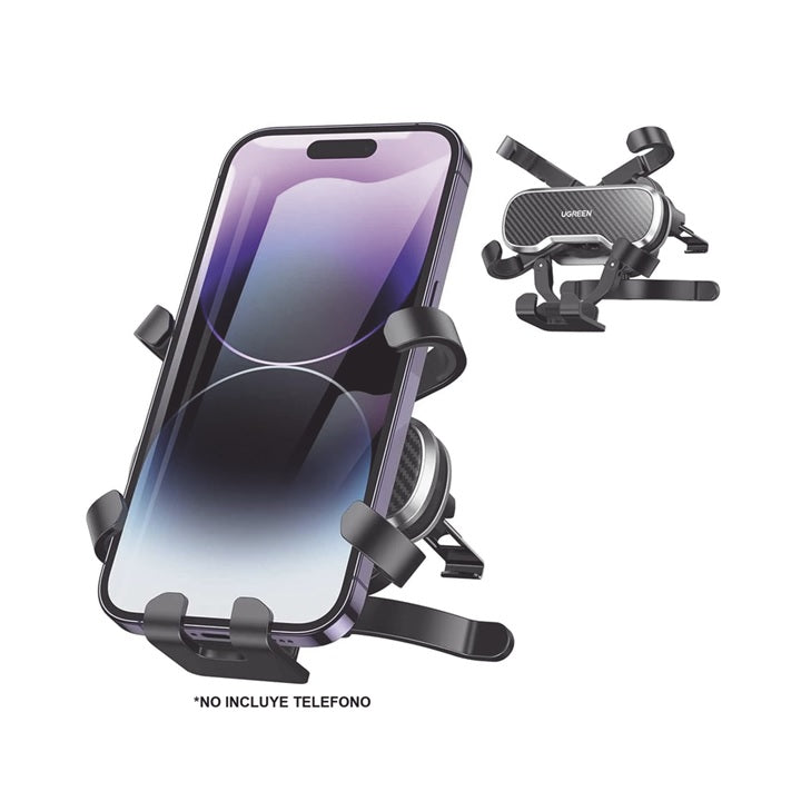 Soporte de Automóvil para Rendija de Ventilación | Tecnología Gravity | Rotación de 360° | Suspensión por Gancho