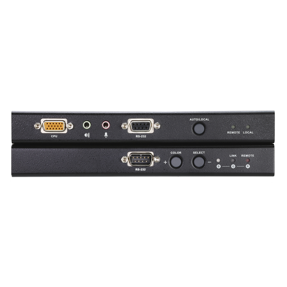 Kit Extensor KVM | VGA/Audio | Cat5e | 300m | 1280 x 1024 | Deskew | Puertos RS232 | Función de compensación de señal