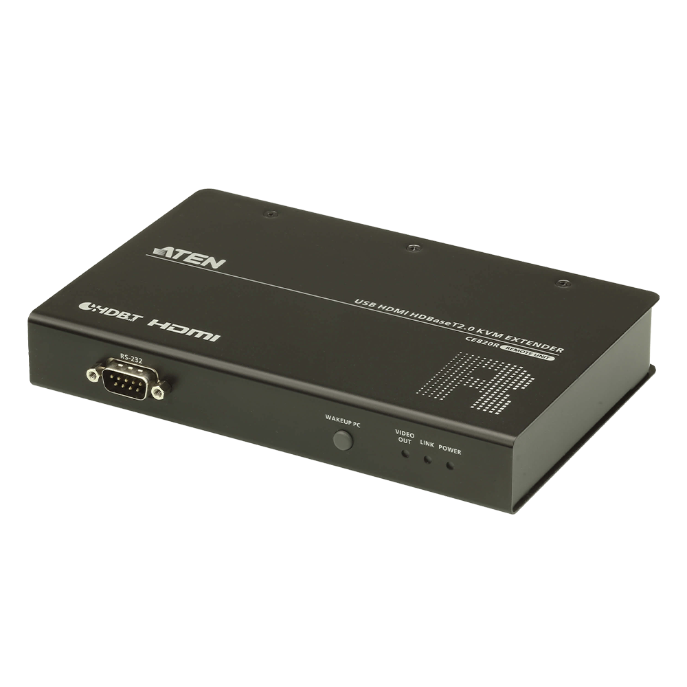 Kit Extensor KVM | 100m | Conector HDMI | HDBaseT™ | Resolución 4K | USB 2.0 | Audio Estéreo
