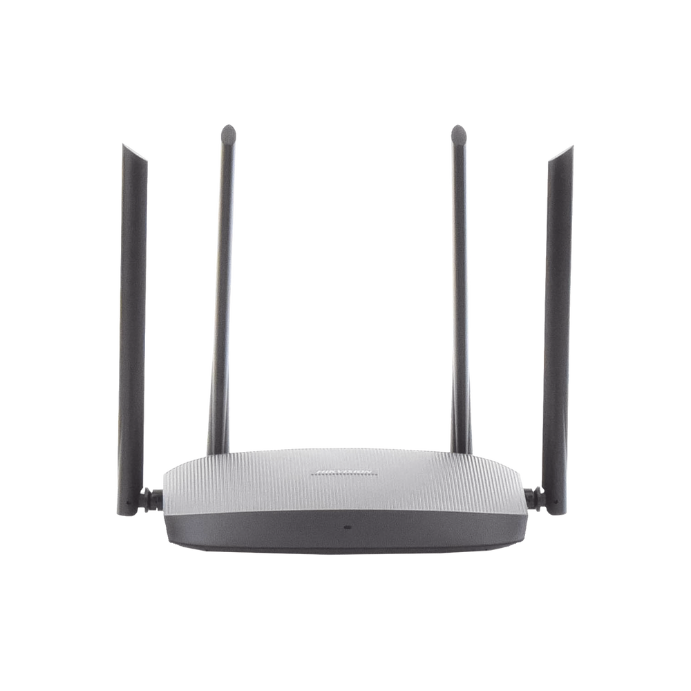 Router Inalámbrico WISP Gigabit / Hasta 1200 Mbps / Doble Banda AC (2.4 GHz y 5 GHz) / 3 Puertos LAN 10/100/1000 Mbps + 1 Puerto WAN 10/100/1000 Mbps / 4 Antenas Externas Omnidireccional de 5 dBi / Interior