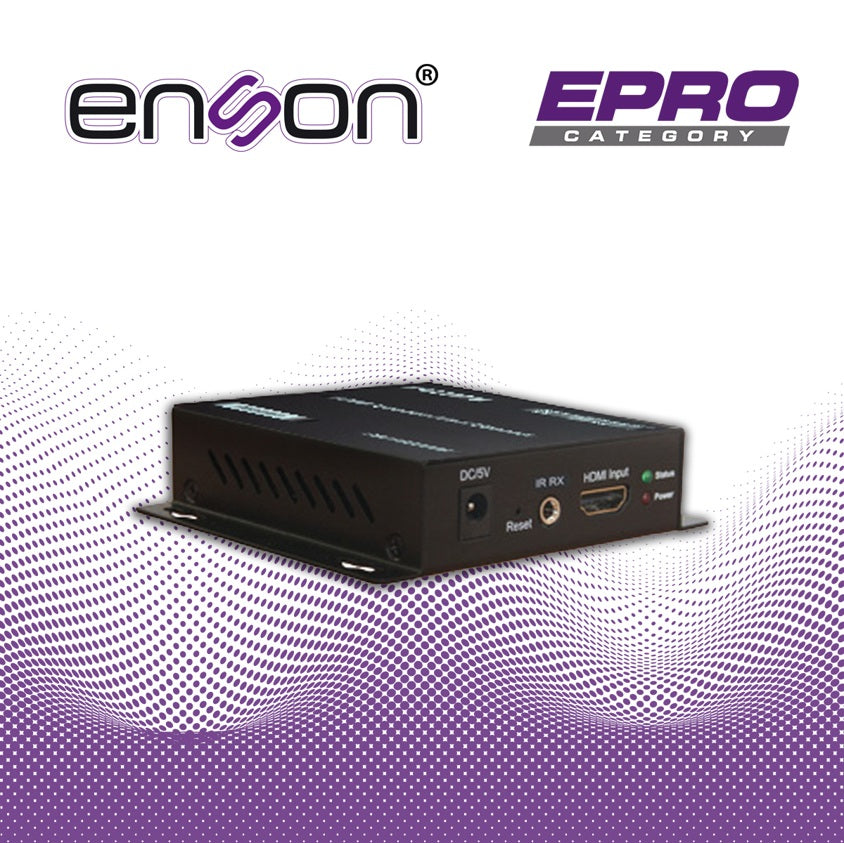 ENSON ENS-HE8200R – Extensor HDMI por IP Receptor hasta 120 m