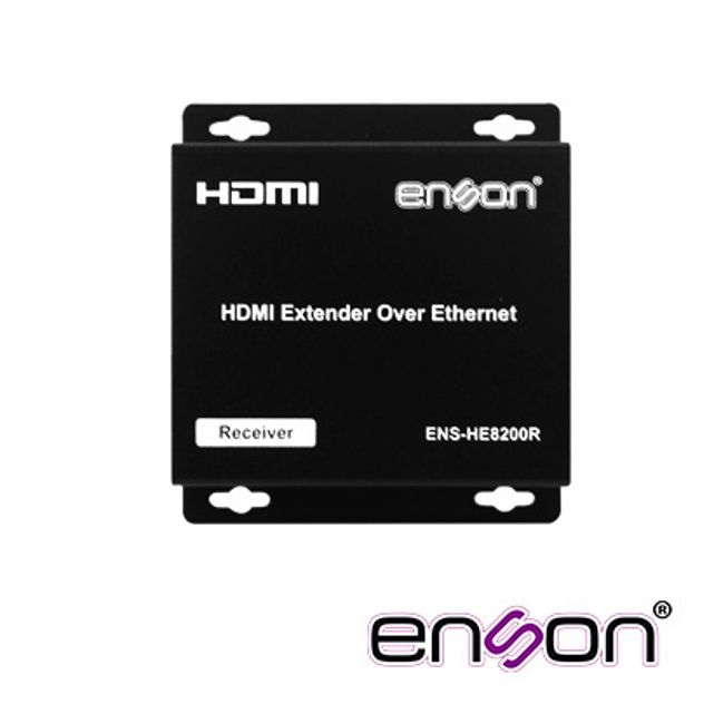 ENSON ENS-HE8200T + ENS-HE8200R – Kit Extensor HDMI por IP hasta 120 m