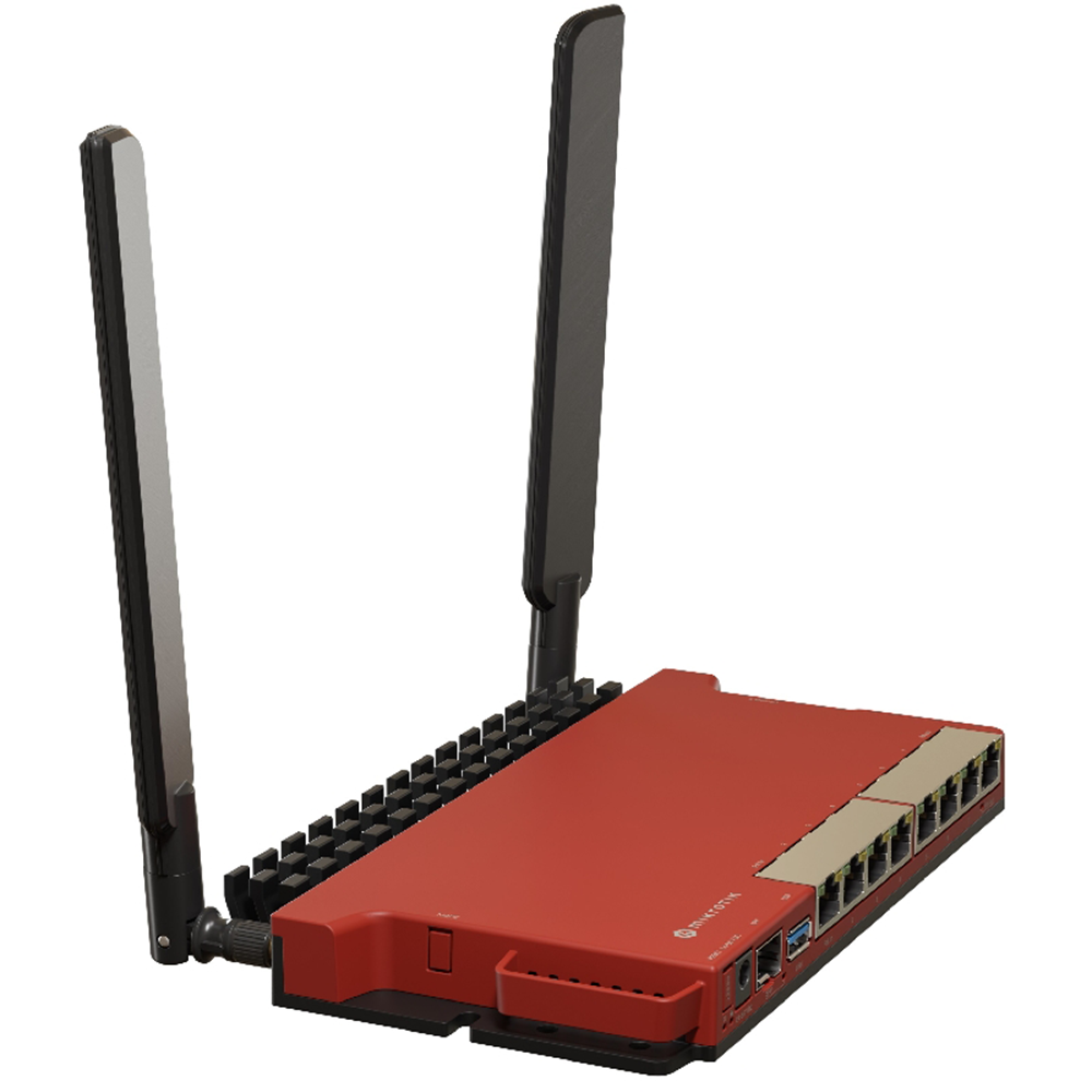 Router inalámbrico 2.4GHz AX / 8 puertos Gigabit / 1 SFP 2.5Gbps/ Soporta contenedores