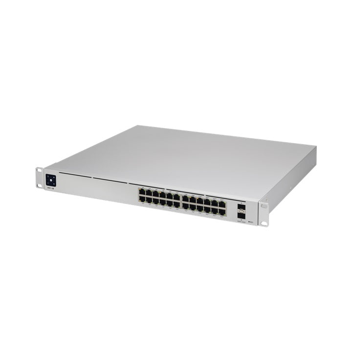 UniFi Switch USW-Pro-24-POE Gen2, con funciones capa 3, de 24 puertos PoE 802.3at/bt + 2 p