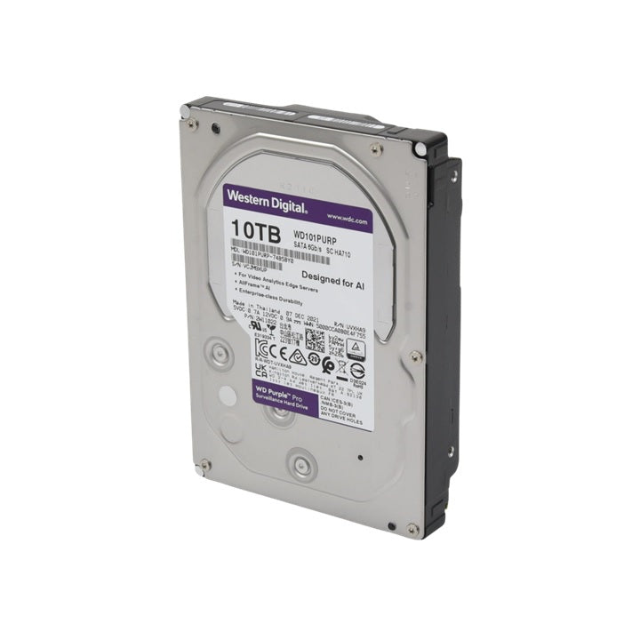 Disco Duro Purple Pro de 10 TB / 7200 RPM / Optimizado para Soluciones de Videovigilancia / Uso 24-7