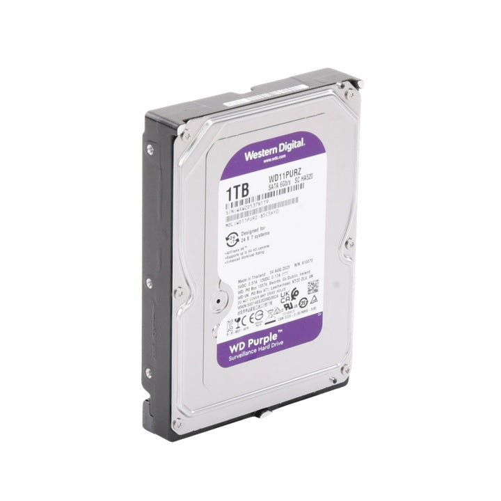 Disco Duro Purple de 1 TB / 5400 RPM / Optimizado para Soluciones de Videovigilancia / Uso 24-7