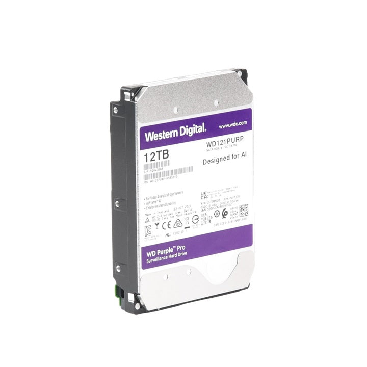 Disco duro WD de 12TB / 7200RPM / Optimizado para soluciones de video inteligente