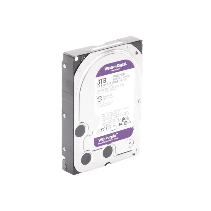 Disco Duro PURPLE de 3TB / Optimizado para Soluciones de Videovigilancia / Uso 24-7