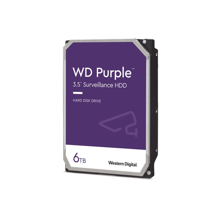 Disco Duro PURPLE de 6TB / Optimizado para Soluciones de Videovigilancia / Uso 24-7