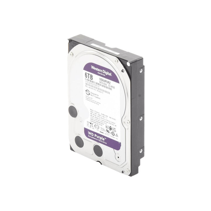 Disco Duro PURPLE de 6TB / Optimizado para Soluciones de Videovigilancia / Uso 24-7