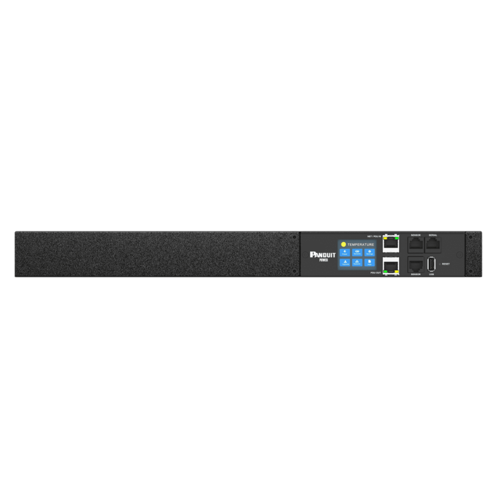 PDU EL2P Switchable y Monitoreable (MS), para Distribución de Energía, Enchufe de Entrada NEMA L5-20P, Con 8 Salidas 5-20R, Horizontal 19in, 120 Vca, 20 Amp, 1 UR