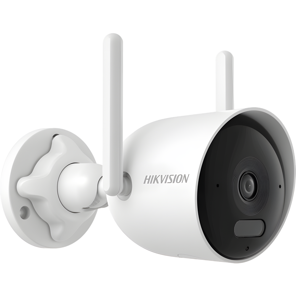 Bala IP 2 Megapixel / Lente 2.8 mm / Dual Light (30 mts IR + 30 mts Luz Blanca) / Wi-Fi 6 / ACUSENSE / Audio Bidireccional (Micrófono y Bocina) / IP66 / dWDR