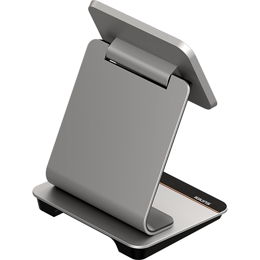 Base de Escritorio / Dock para CPAD / Sin Escáner / Pogo Pin / USB Type-C Carga / USB Type-C Datos / 2 Puertos USB Type-A / Dimensiones 211 × 156 × 132.5 mm