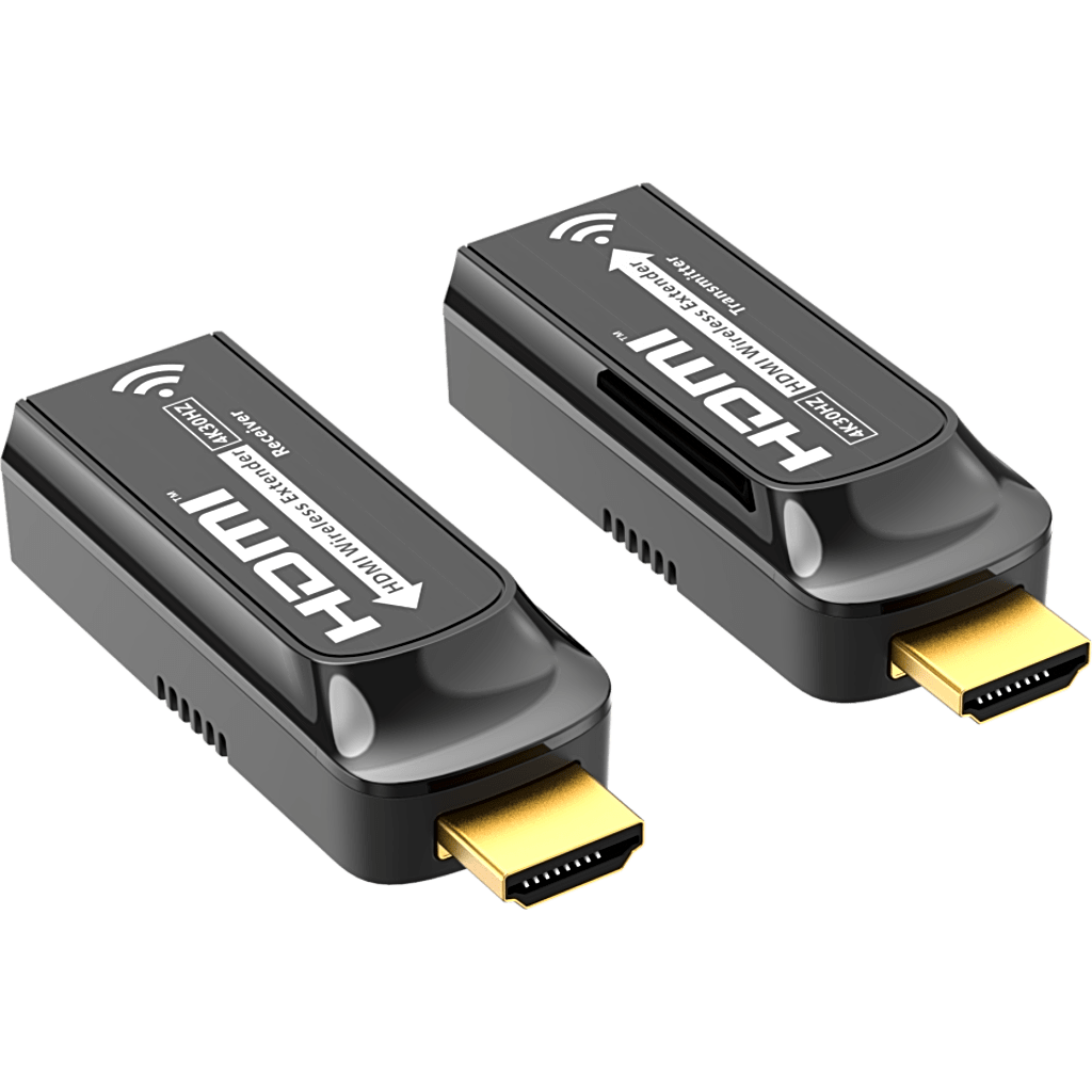 Extensor Inalambrico HDMI TT466MINI | Ultra HD 4K @ 30Hz | Distancia 20 mts | Banda WiFi 5GHz | Mini Size | Retardo 150-320ms | HDMI 1.4 HDCP 1.4