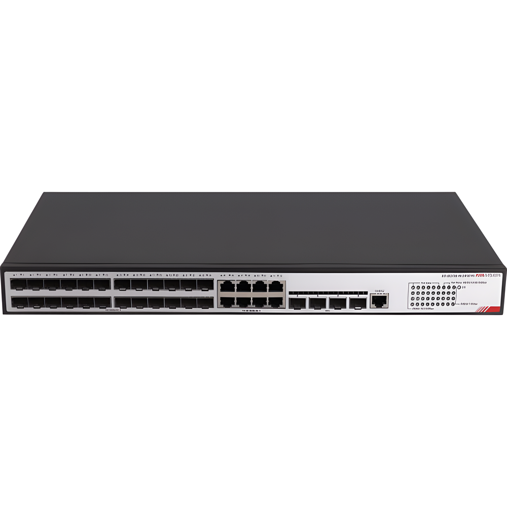 Switch Gigabit / Administrable / 24 Puertos SFP GE / 8 Puertos RJ45 GE / 4 Puertos SFP de 10G / Configuración Nube Hik-PartnerPro / Soporta IGMP