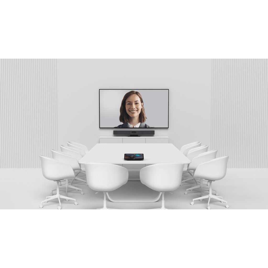 Barra de Videoconferencia Yealink A50 para Salas Medianas y Grandes Compatible con Microsoft Teams Rooms, Zoom Rooms, RingCentral Rooms y BYOD - Incluye Panel Touch CTP25
