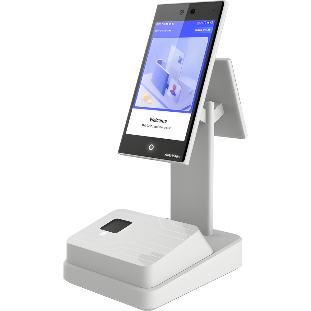 Terminal de Pago con Pantalla Touch y Camara Dual para Reconocimiento Facial / Solo para proyectos de desarrollo con plataforma Hikvision