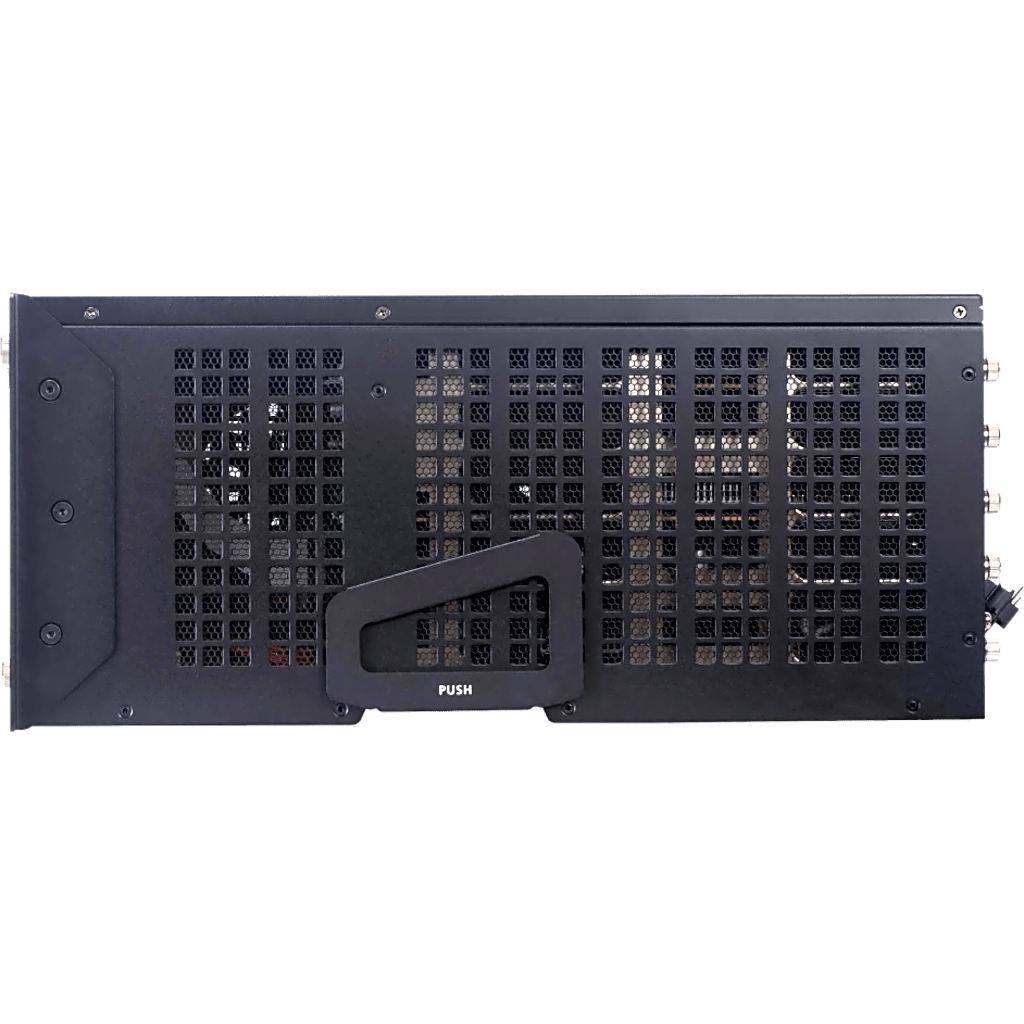 Procesador de Video Wall Modular 4U / 16 Entradas 8 Salidas / True 4K@60Hz / FPGA / H.265-H.264 / Redundancia Dual PSU / Encadenamiento Respaldo-Expansión / Control Remoto Web GUI / RS-232 / Ethernet