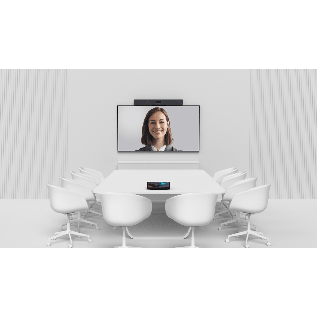Barra de Videoconferencia Yealink A50 para Salas Medianas y Grandes Compatible con Microsoft Teams Rooms, Zoom Rooms, RingCentral Rooms y BYOD - Incluye Panel Touch CTP25