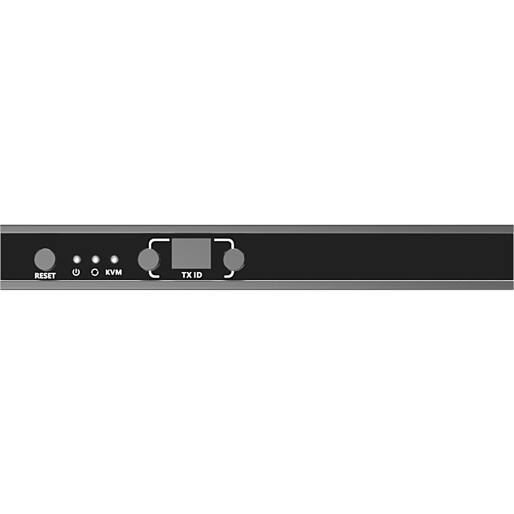 Transmisor KVM por IP | 4K@60Hz | 120 m con PoE | Loop-out | Multiview y Videowall | HDMI 2.0 | USB 2.0 | Metálico