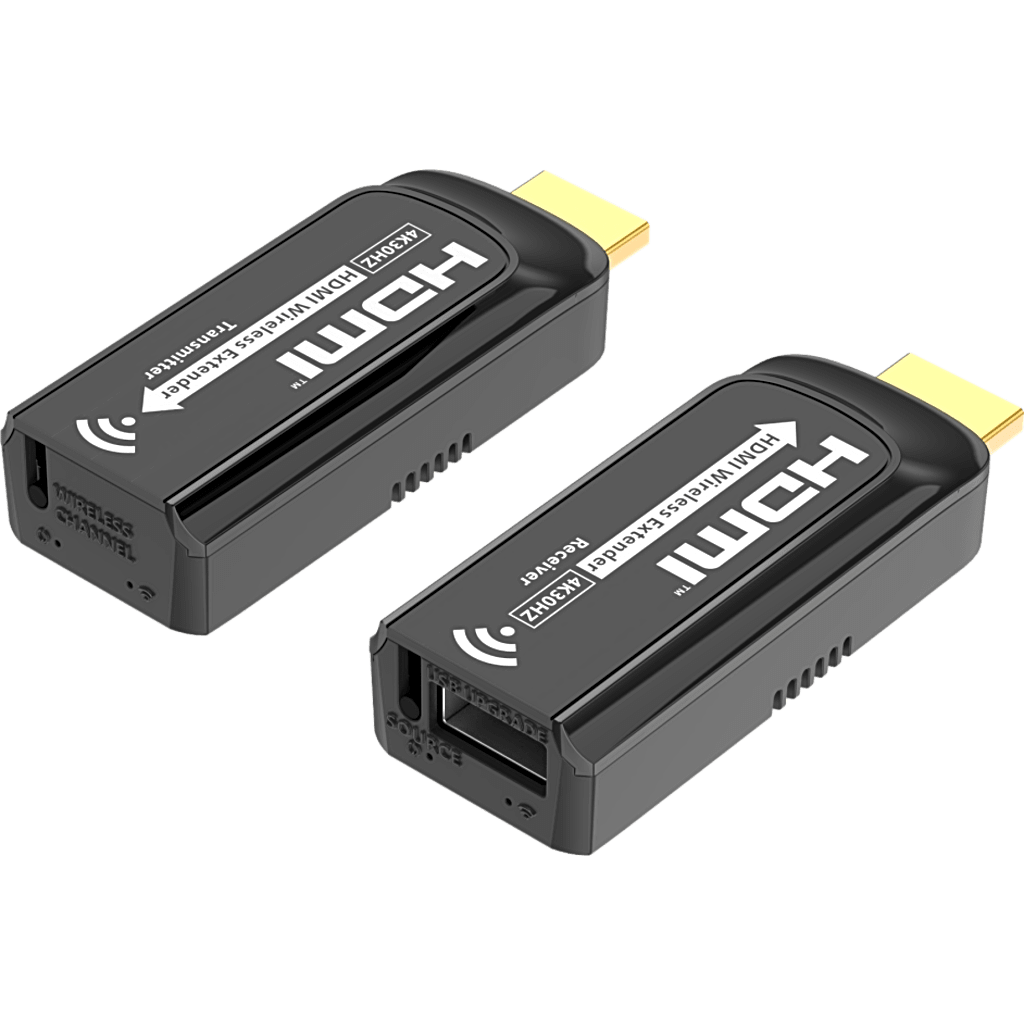 Extensor Inalambrico HDMI TT466MINI | Ultra HD 4K @ 30Hz | Distancia 20 mts | Banda WiFi 5GHz | Mini Size | Retardo 150-320ms | HDMI 1.4 HDCP 1.4