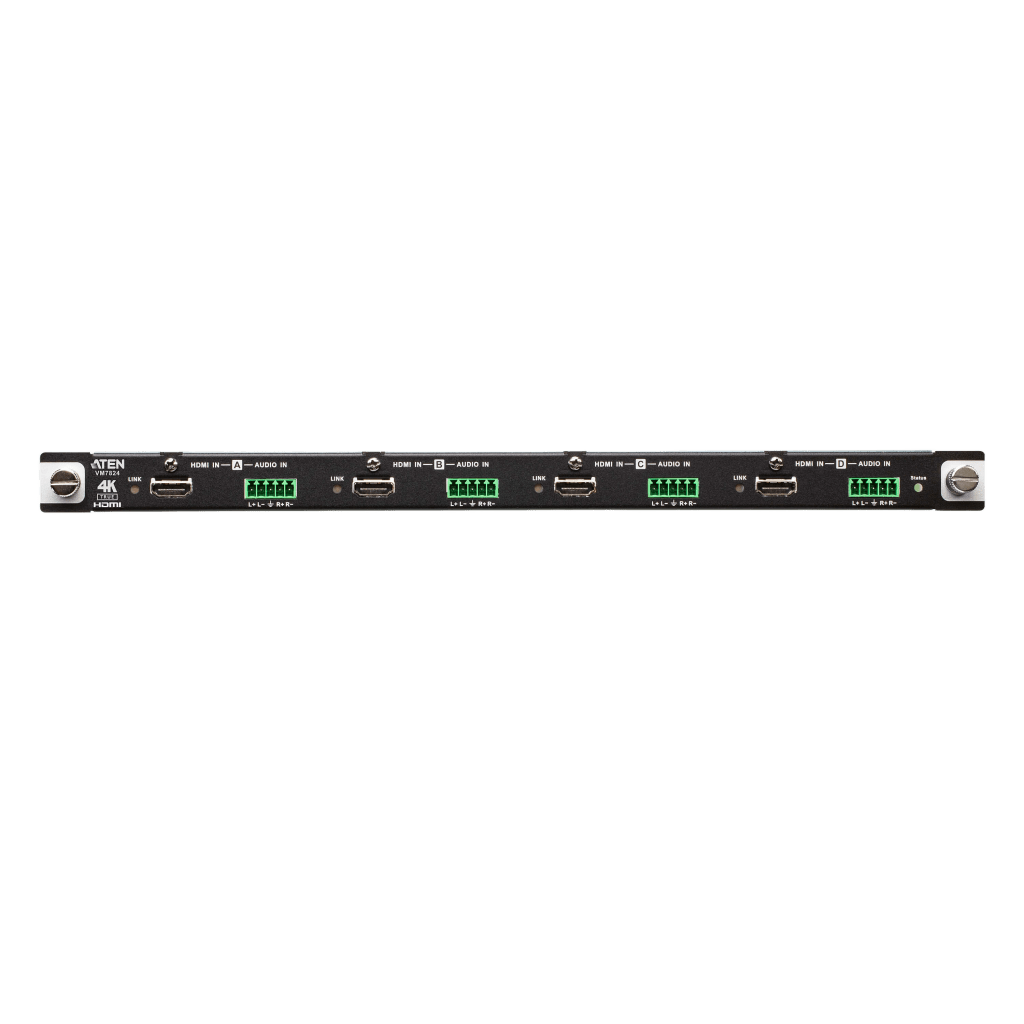 Tarjeta de entrada HDMI True 4K de 4 puertos