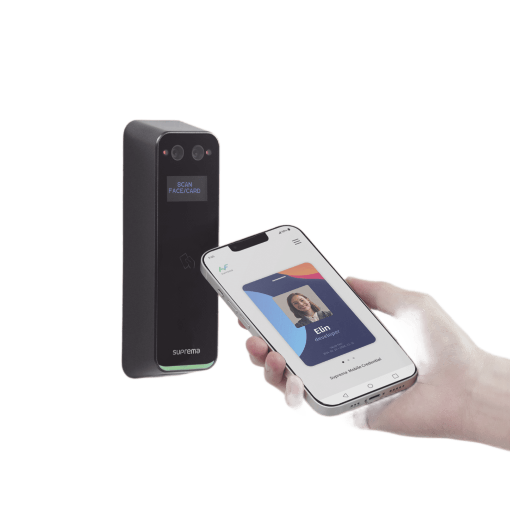 Lector Biométrico Facial (compatible solo con BIOSTARAIR) / lector de tarjetas Prox EM, mifare, Tarjetas Virtuales por Bluetooth / con protección IP67, IK08