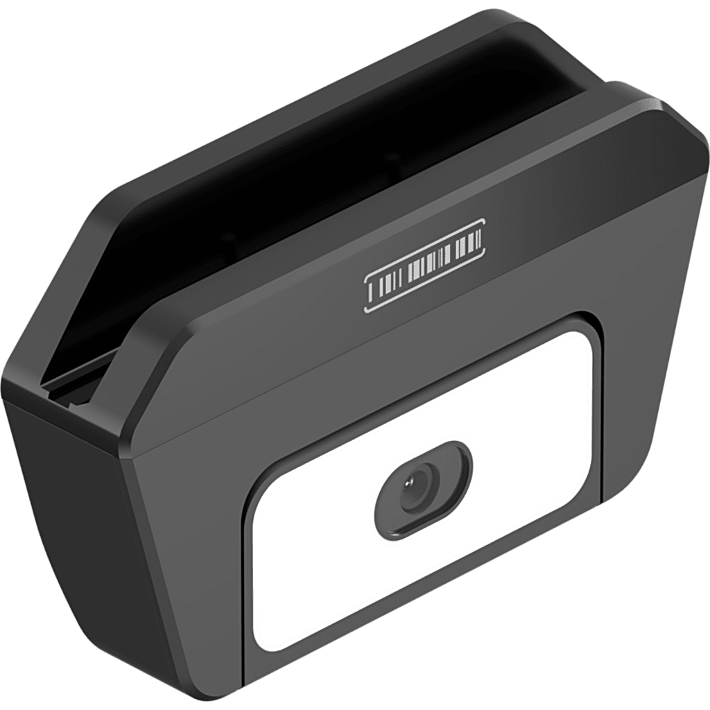 Escáner de Códigos de Barras / Externo / 1D y QR / USB / Montaje Lateral e Inferior