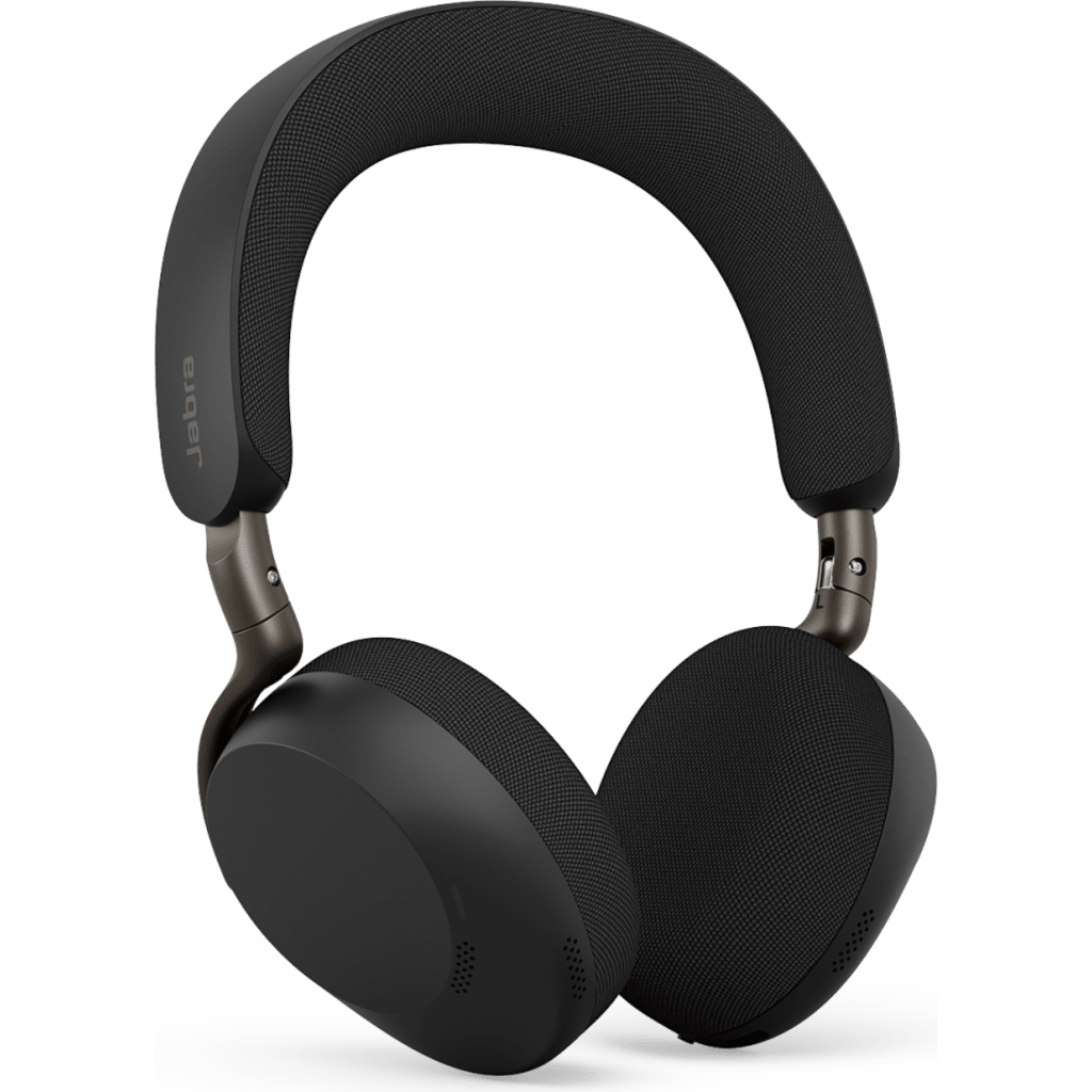 Headset Empresarial Inalámbrico / Bluetooth 5.3 / AI Jabra ClearVoice™ / ANC Adaptativo Avanzado / On-Ear Ultraligero 180g / Hasta 22h Llamadas / 110h Música / Certificado Microsoft Teams-Zoom-Google Meet / Busylight 360° / Auracas