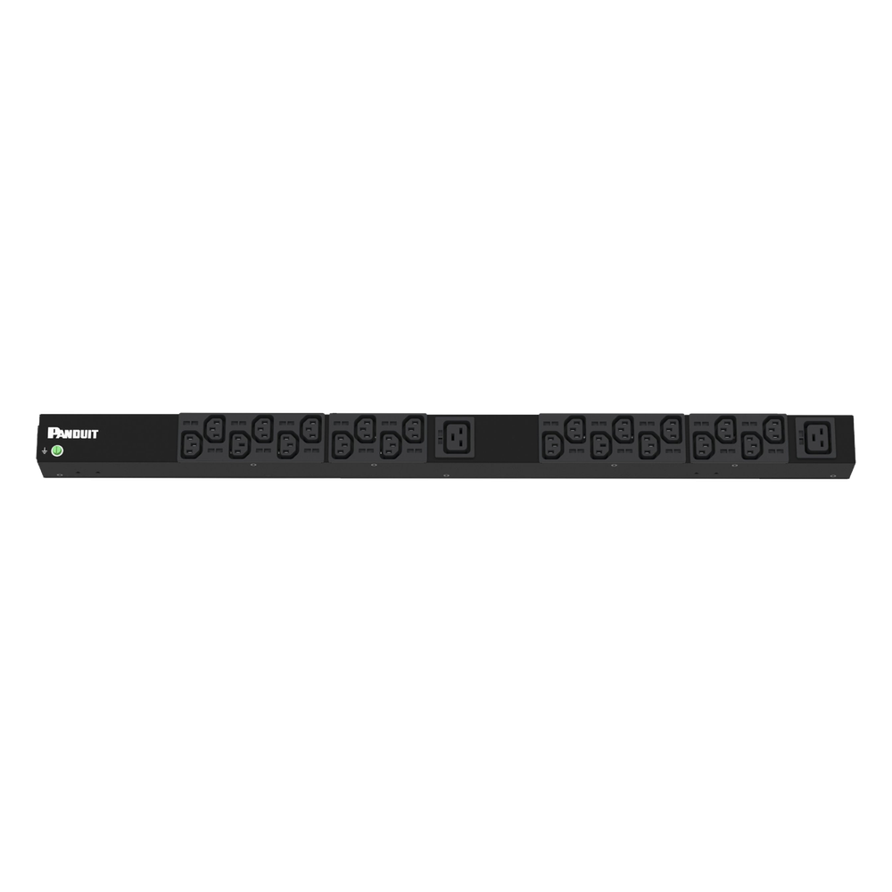 PDU Básico para Distribución de Energía, Enchufe de Entrada NEMA L5-20P, Con 20 Salidas C13 y 2 C19, de Instalación Vertical, 120 Vca, 20 Amp
