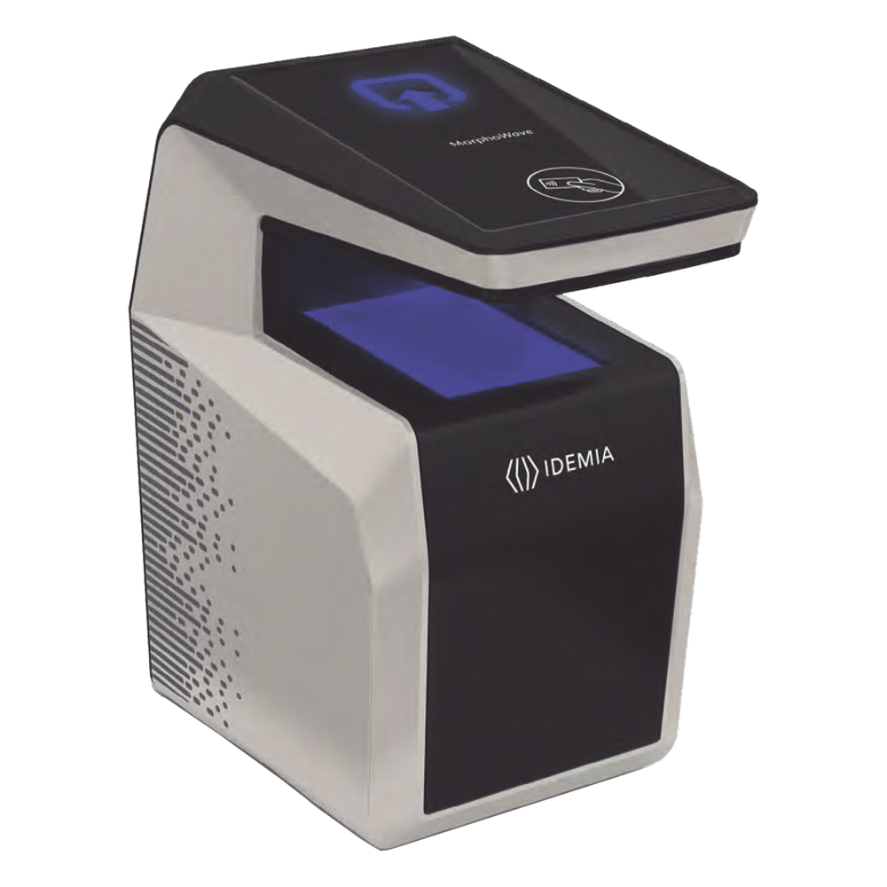 Lector de huella MorphoWave Compact / lector MIFare, DESFire