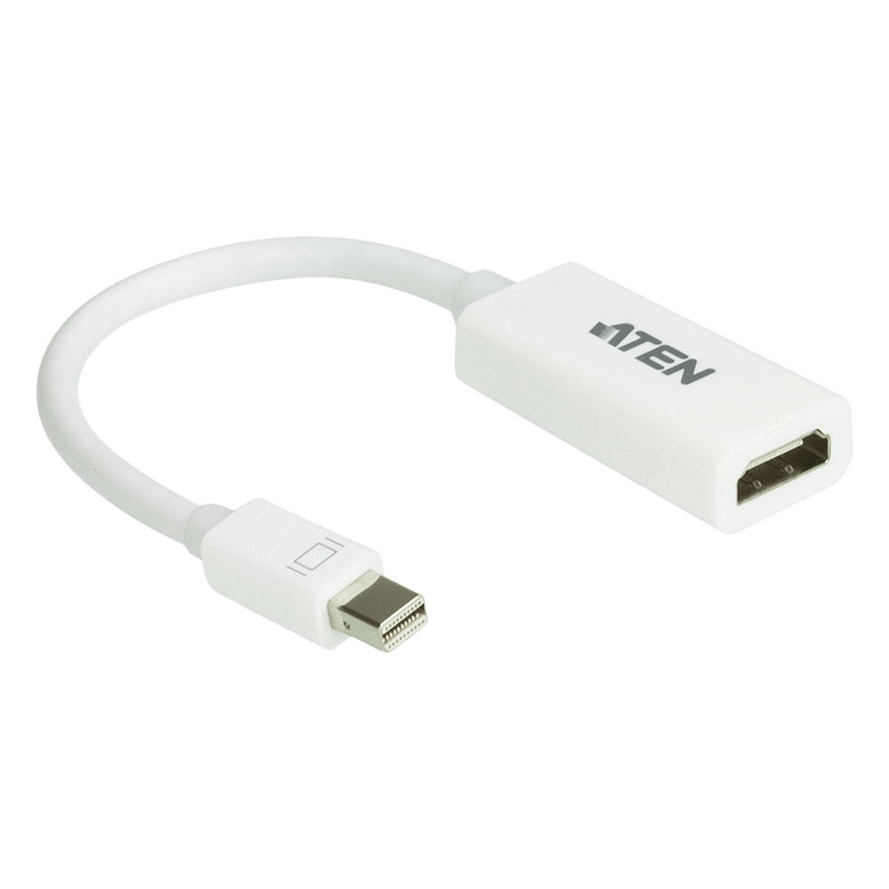 Adaptador de Mini DisplayPort a HDMI | Compatible con productos Macintosh | Admite sonido Dolby True HD y DTS HD Master Audio |