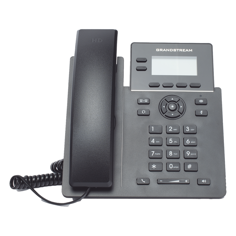 Teléfono IP Grado Operador, 2 líneas SIP con 4 cuentas, puertos Gigabit PoE, codec Opus, IPV4/IPV6 con gestión en la nube GDMS