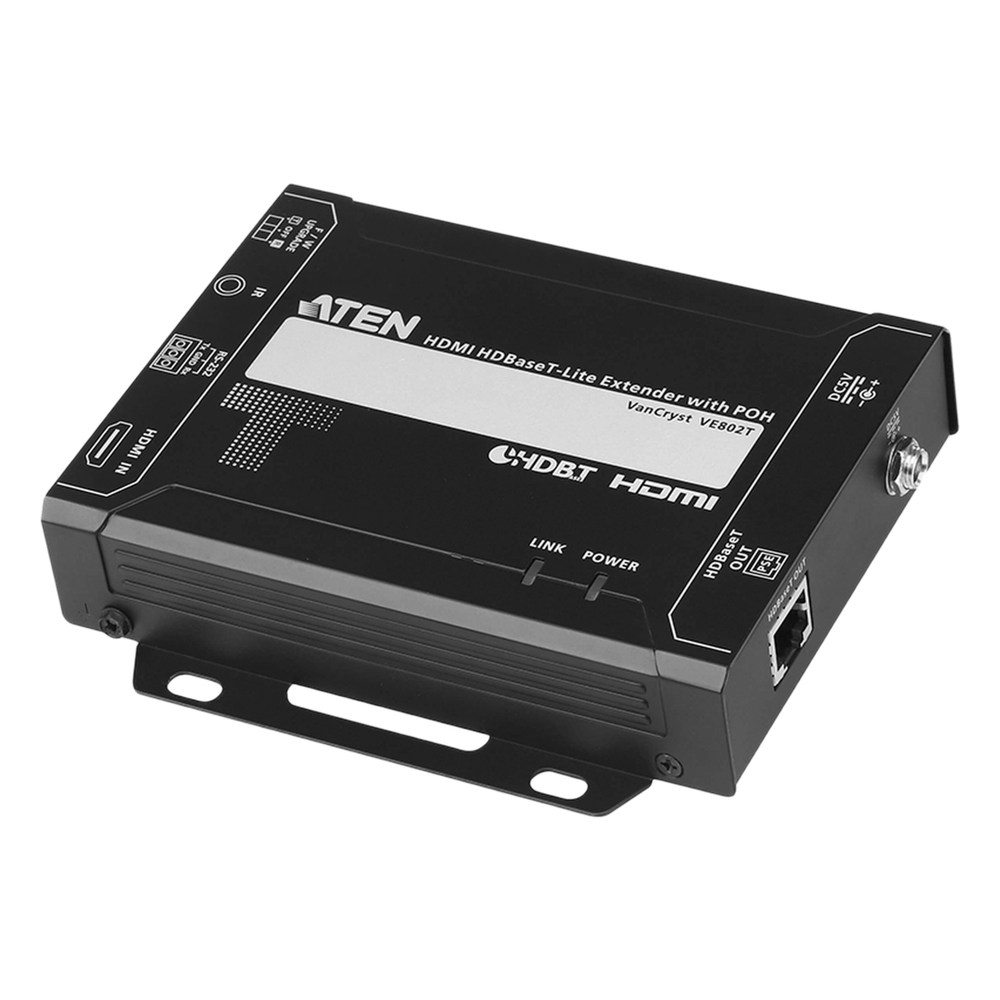 Transmisor HDBaseT-Lite HDMI | PoH | 4K a 35 m (Cat 5e/6) / 40 m (Cat 6a/ATEN 2L-2910 Cat6) 1080p a 60 m (Cat 5e/6) / 70 m (Cat 6a/ATEN 2L-2910 Cat6) | HDBaseT Clase B | PoH PSE