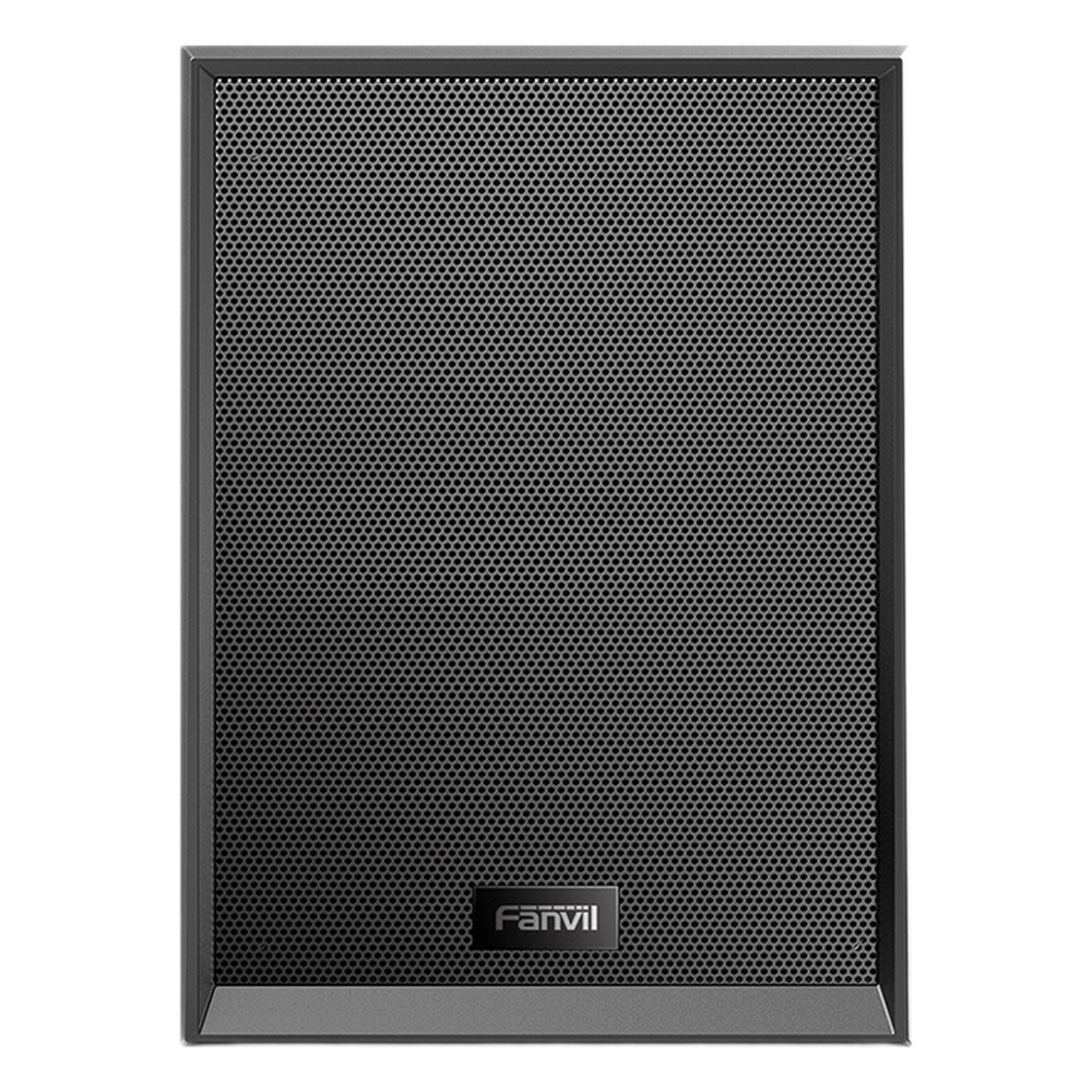 Altavoz SIP IP para voceo y paging, 2 líneas SIP, potencia de hasta 15W, alimentación vía PoE
