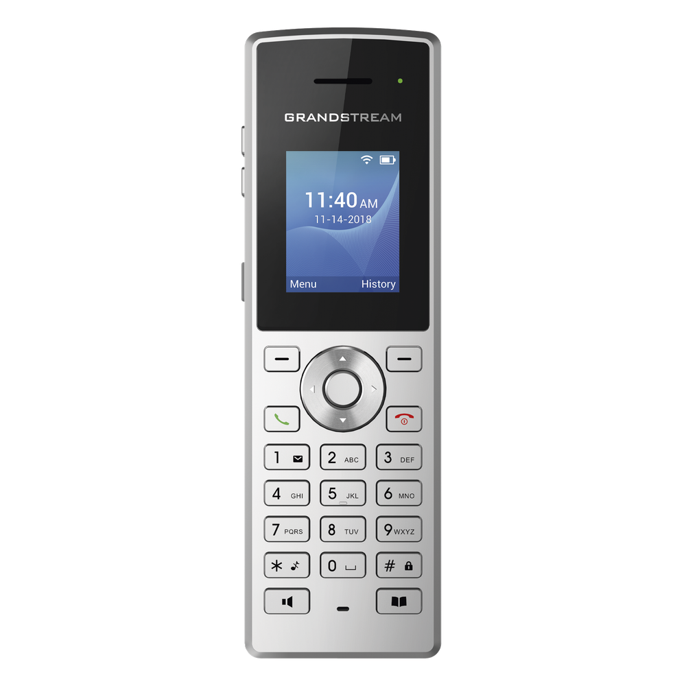 Teléfono IP portátil con conexión a través de Wi-Fi, 2 líneas, 2 cuentas SIP