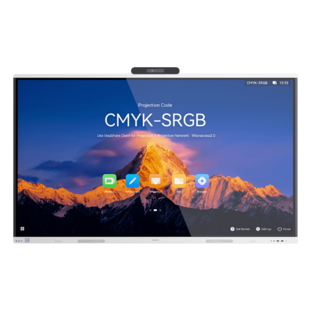 Pantalla Interactiva IdeaHub S3 para Colaboración Inteligente / 65” / Doble Cámara 4K / Harmony OS / Wi-Fi 6 / 24 Micrófonos / BYOM / Enfoque Automático / Baffle acústico / Gestión desde la nube