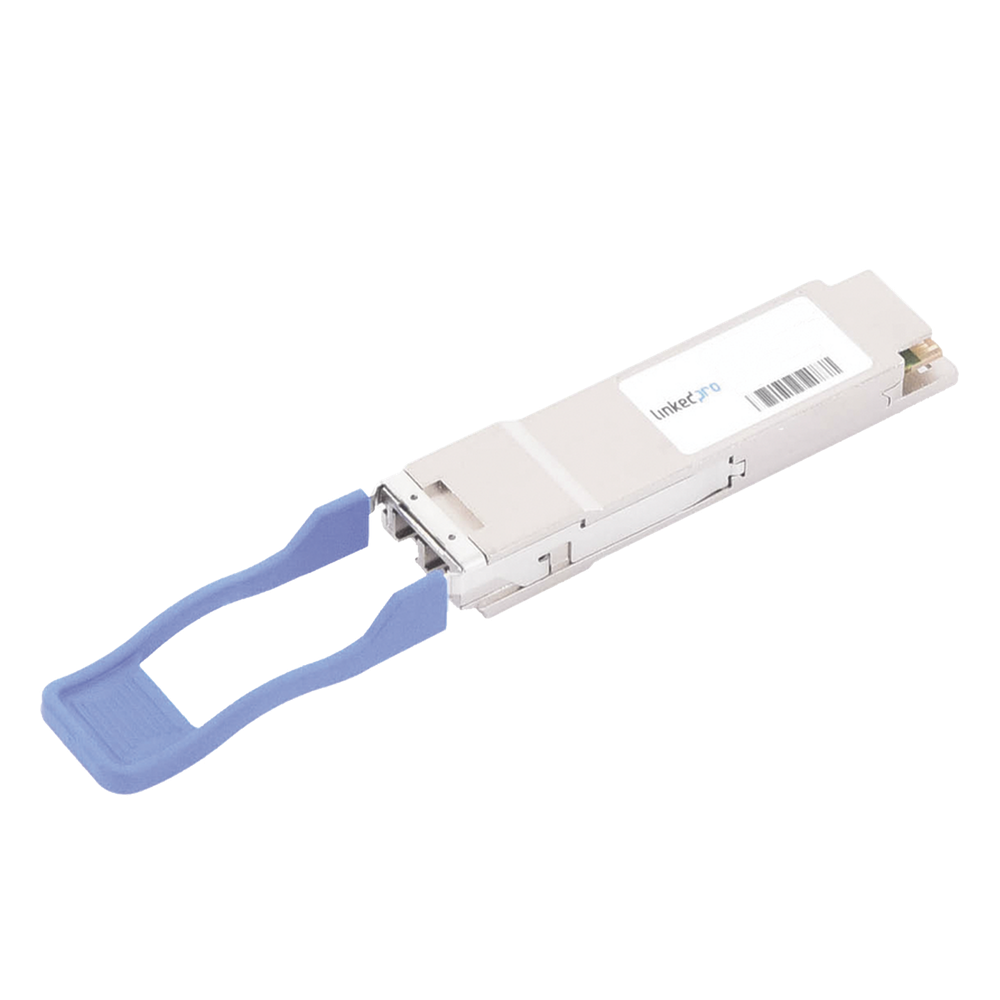 Transceptor Óptico QSFP28 (Mini-Gbic) / Monomodo 1310 nm / 100 Gbps / 100GBASE-LR4 / Conectores LC/UPC Dúplex / DDM / Hasta 20 km