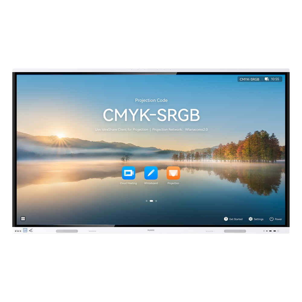 Pantalla Interactiva IdeaHub Board 3 PRO de 65" para Colaboración Inteligente, 4K, Harmony OS, Wi-Fi 6
