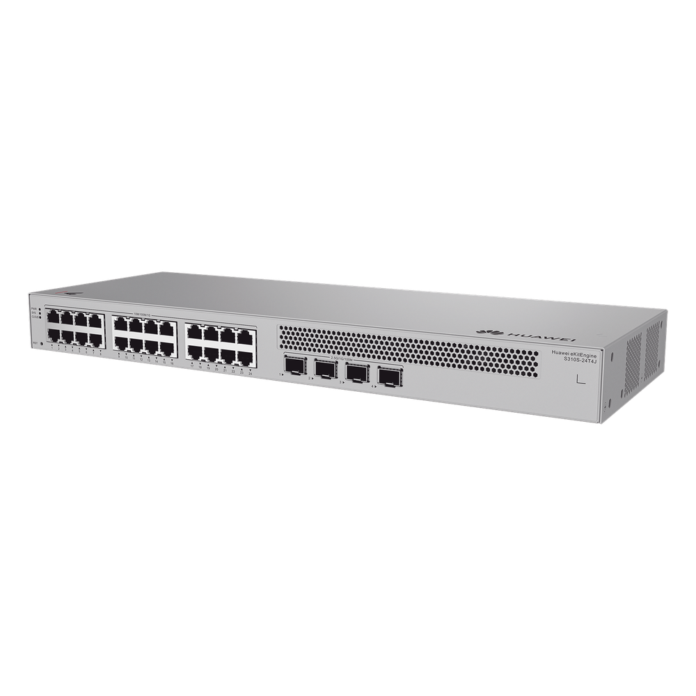 Switch de Acceso Gigabit Administrable Capa 2+ / 24 puertos 10/100/1000 Mbps / 4 Puertos 2.5GE SFP Uplink / ERPS / Rutas Estáticas / Administración Nube Gratis