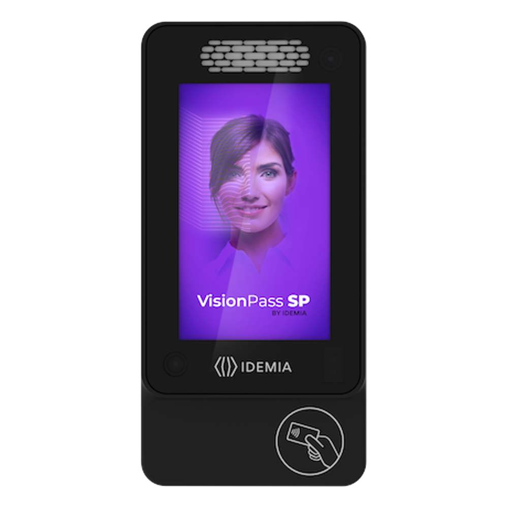 Lector facial Vision Pass SP MD con lector Mifare y Desfire incluido IP65