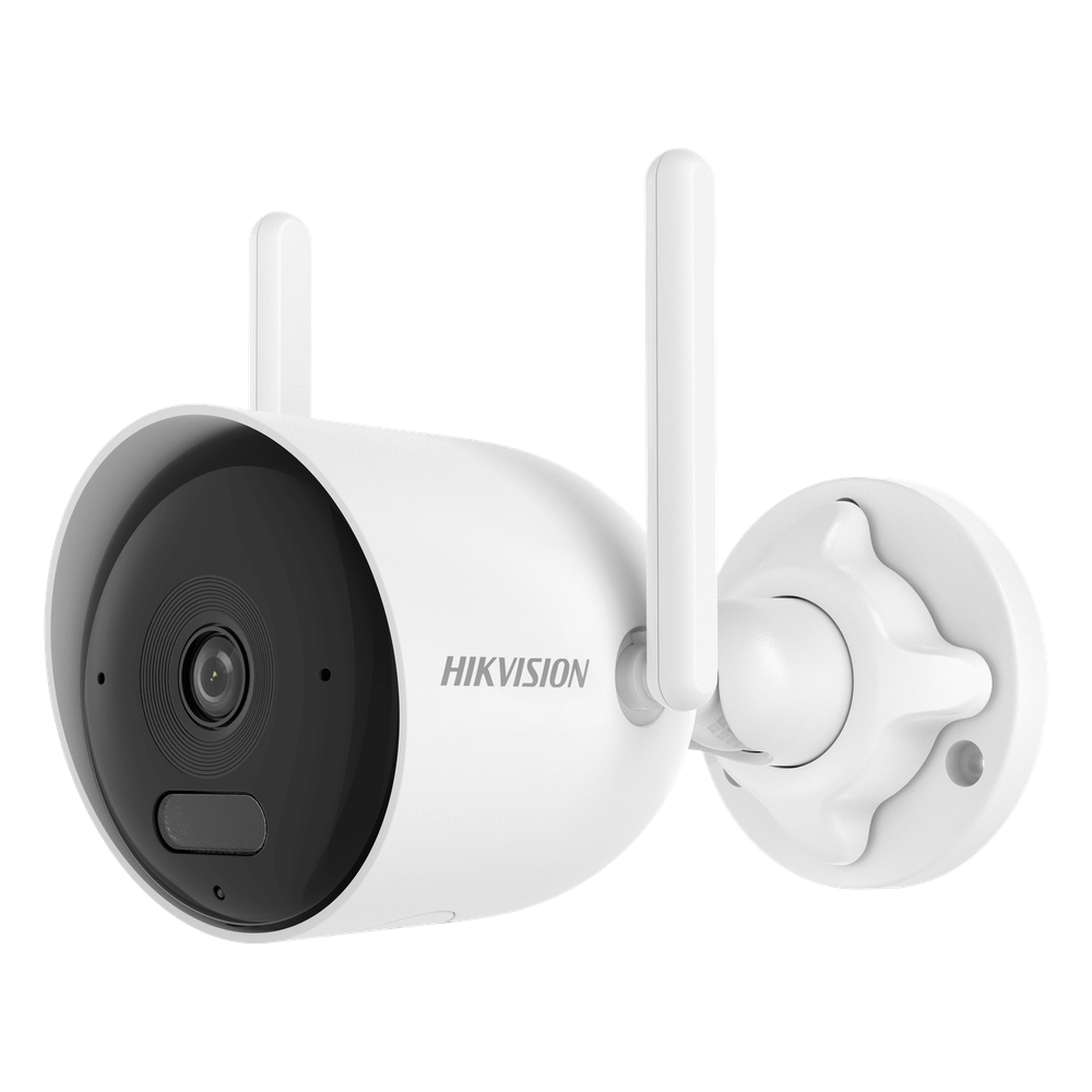 Bala IP 4 Megapixel / Lente 2.8 mm / Dual Light (30 mts IR + 30 mts Luz Blanca) / Wi-Fi / ACUSENSE / Audio Bidireccional (Micrófono y Bocina) / IP66 / dWDR /